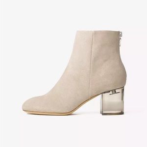 Rag & Bone Drea Beige Suede Ankle Boot